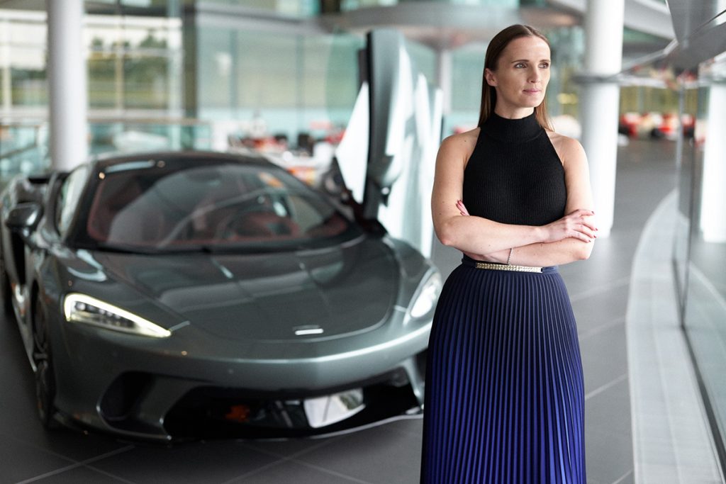 Jo Lewis of McLaren