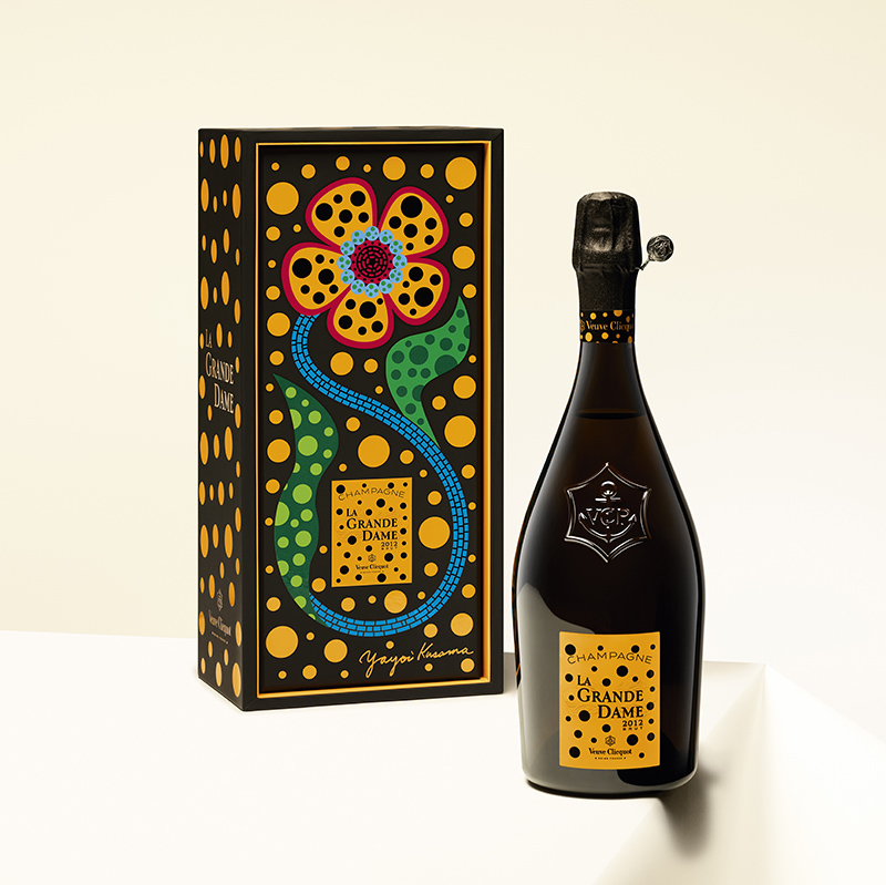 Yayoi Kusama x Veuve Clicquot La Grande Dame 2012